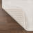 Megane MidCentury Art Deco Striped Arches Two-Tone High-Low White/Cream Rug-2006005656