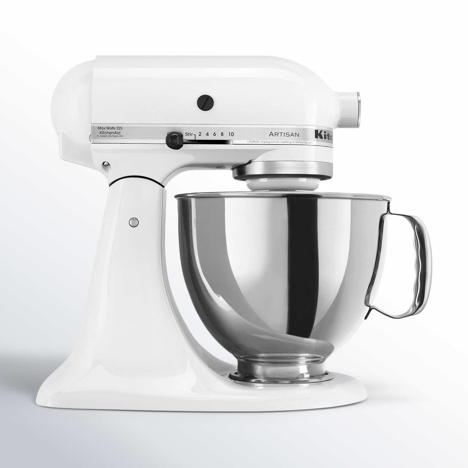 KitchenAid® Artisan® Series 5qt Stand Mixer, Porcelain White