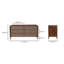 Omena 6 DRAWER DRESSER WARM BROWN