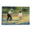 «Le tas de pierres» par Georges Seurat, reproduction d'art sur toile tendue-477288527-415203038-415202980