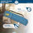 Life is Good Blue 22" Square Compact Folding Beach Table
