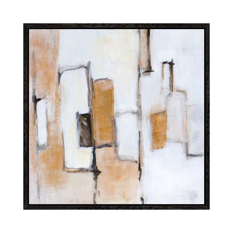 Friday Afternoon II 1 Piece Wall Art on Canvas, 45.72 cm H x 45.72 cm W, Black Floater Framed