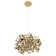 3 - Light Single Geometric Pendant with No Secondary Or Accent Material Accents