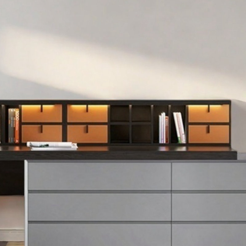 Coiffeuse moderne et simple de luxe, Gris foncé
