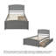Lit plateforme simple avec deux tiroirs-115230140