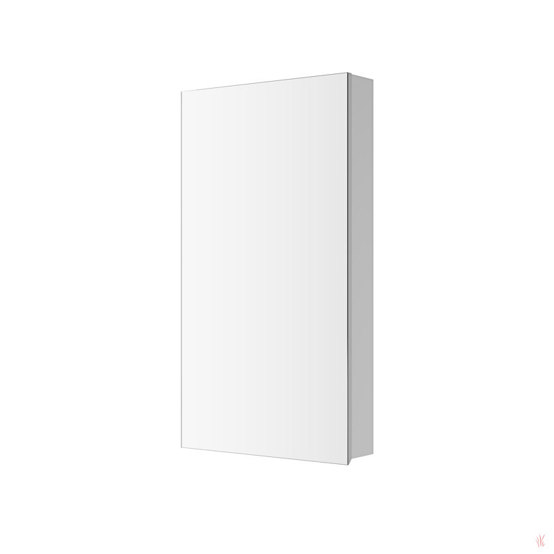 Armoire à pharmacie sans cadre Surface Mirror, H 36 po x l 20 po x P 4,8 po, Oui