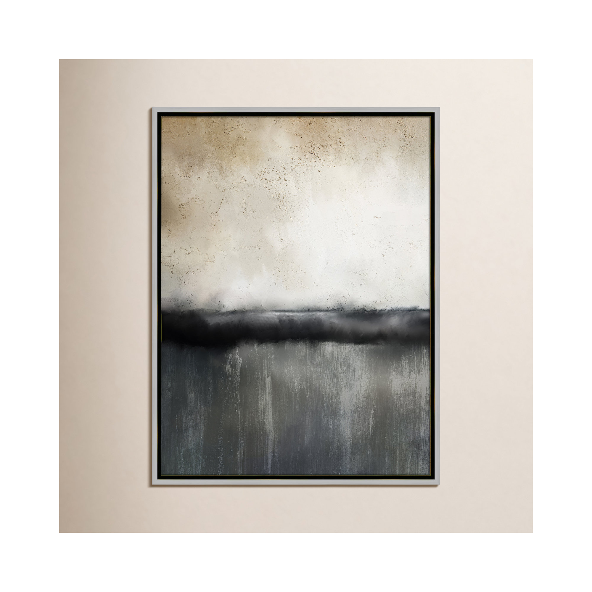 Sunset by Kimberly Allen Print, 61.5" H x 41.5" W, Gold, Picture Framed Canvas