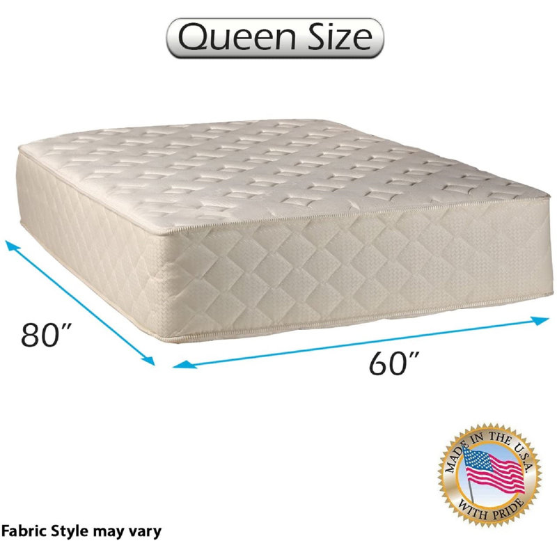 Matelas grand confort doux et ferme Comfort Classic - entièrement assemblé, orthopédique, durable, 2 côtés