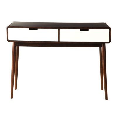 Blanche et blanche avec 2 tiroirs, armoire à chaussures de style Mid-Century moderne pour salle d'étude 2