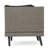 Tahiti Sofa Set Corner+Table - Brown