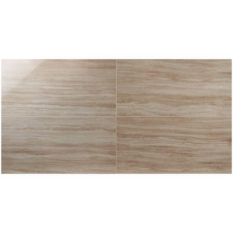 Nashville White 24X48 Matte Porcelain Tile, Beige