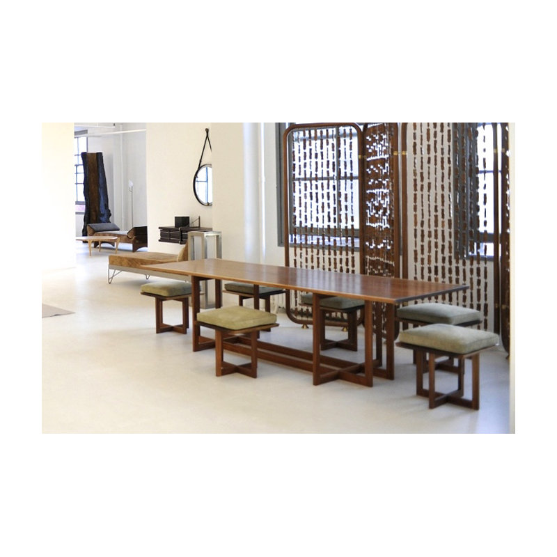 Mura Solid Wood Dining Table, Maple