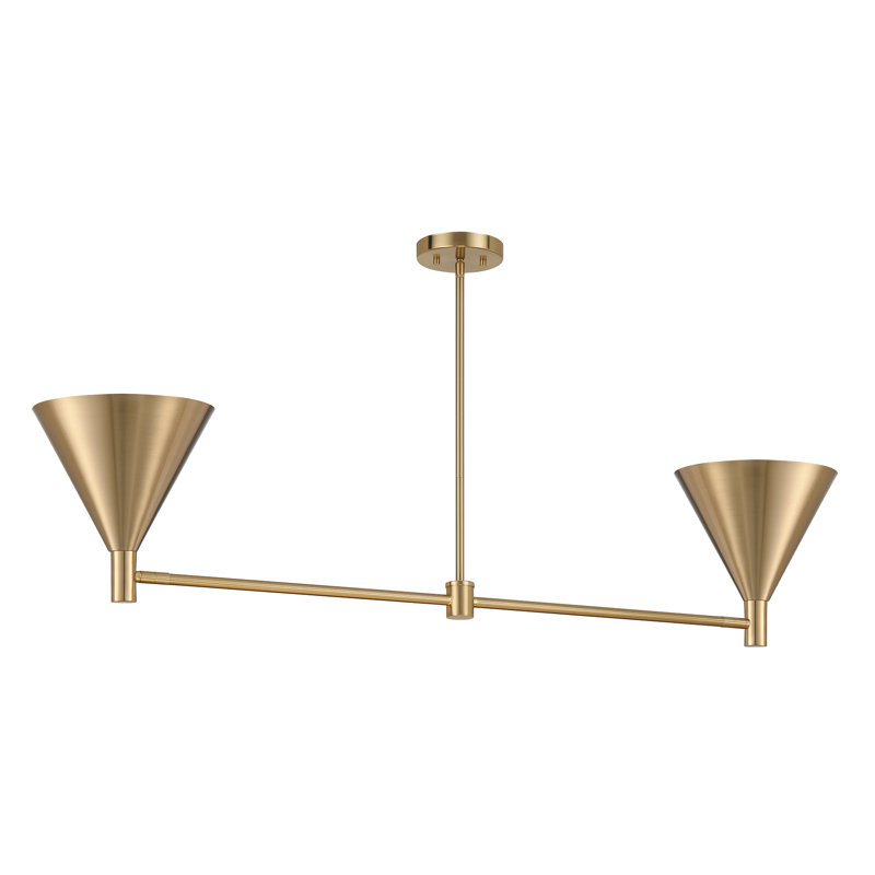 Moderne 2-Light Chandelier