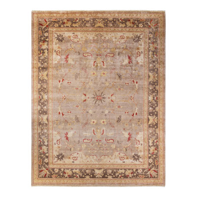 One-of-a-Kind 9'2" X 11'10" 2000s Wool Area Rug in