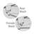 Touch Screen Bidet Attachment with Dual Nozzle Spray and Self-Cleaning Function, White