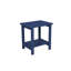 Chaise Adirondack pliante avec table d'appoint, ensemble de chaises Adirondack 3 pièces à texture de bois (comprend 2 chaises et 1 table)