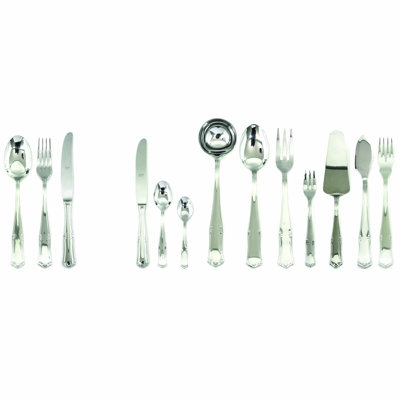 Ensemble de couverts Bavière (configuration S) - 113 pièces - Acier inoxydable