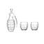 800ml Drinking Glass Set