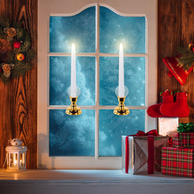 Unscented Flameless Pillar Candle