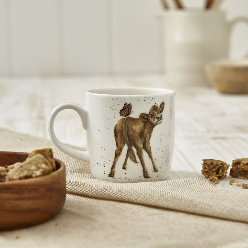 Wrendale Designs, Fine Bone China - Bessie (Cow) Mug