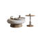 Ensemble de tables basses rondes Modern
