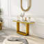 Ensemble de 3 tables de salon en verre trempé 3 pièces-60553863