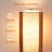13.5" Small Solid Wood Cylinder Nightstand/bedside Table Lamp