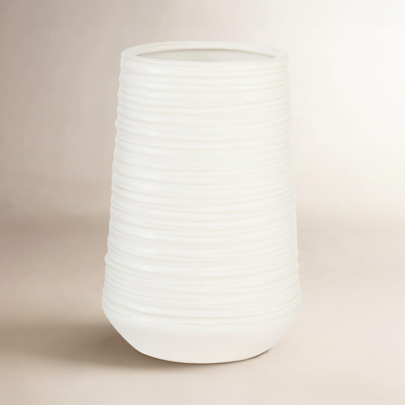 Vase de table Alette, H 7 po