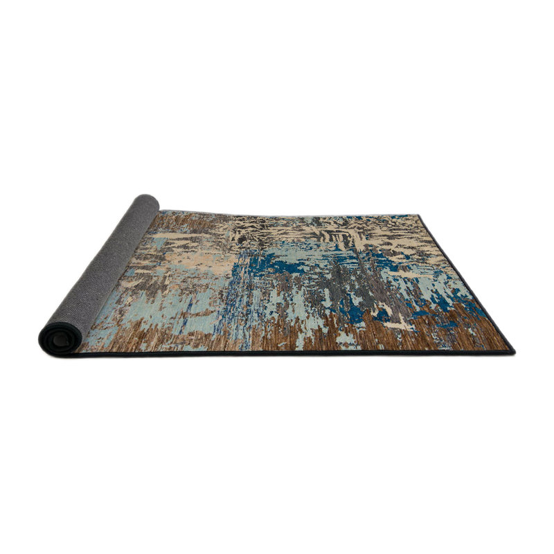 Tapis abstrait moderne 5372, Rond 8 pi