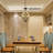 Modern White Solid Wood Chandeliers