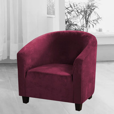 Cotton Box Cushion Armchair Slipcover