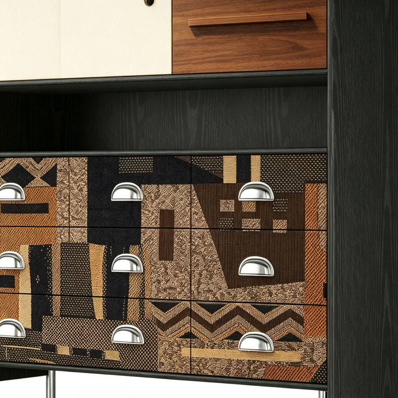 French Simple Style Accent Cabinet