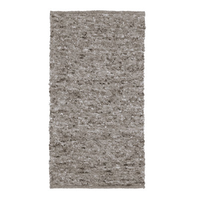 Sandy Solid Colour Wool Hand Woven Area Rug