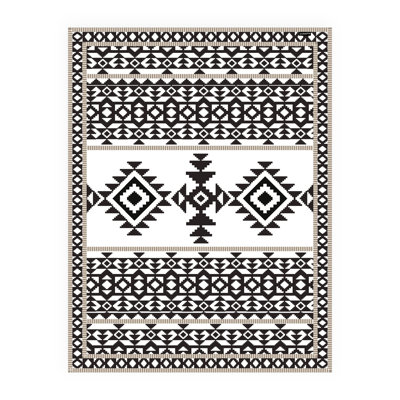 Bynoe Geometric Kitchen Mat