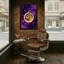 «Christmas Starry Night Compass Celestial», reproduction d'art