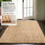 Tapis en jute tissé à la main de qualité supérieure Candies-1304219172