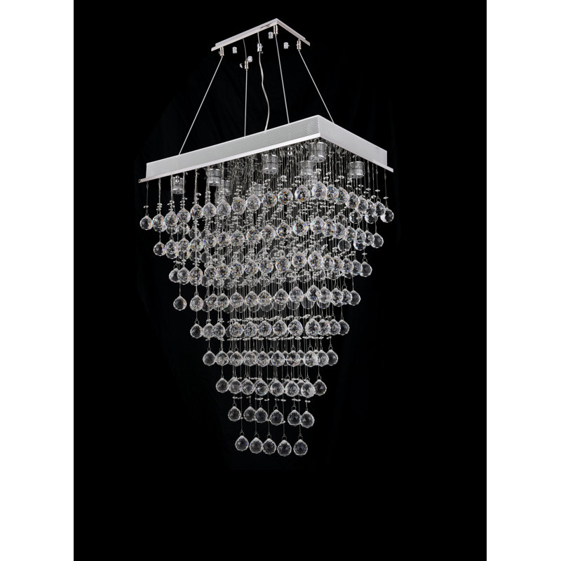 Orear 10 - Light Dimmable Tiered Chandelier