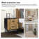 Alexandera 25.2'' H Modern Nightstand with Two Drawers