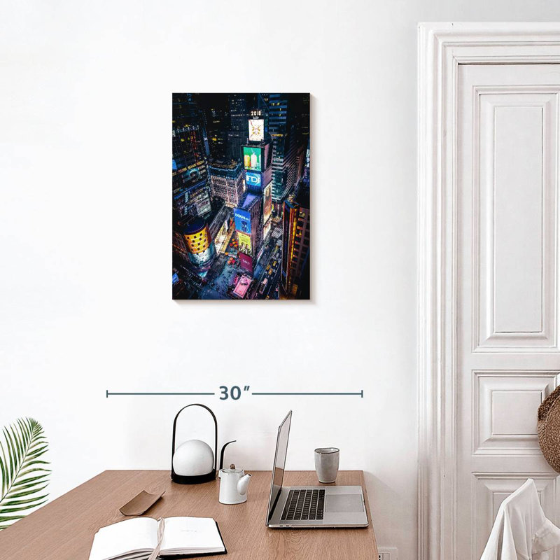 Aime New York Electronic Ads, 24" H x 16" W