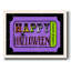 "Happy Halloween Billet", art textuel sur toile-860203132-860203129