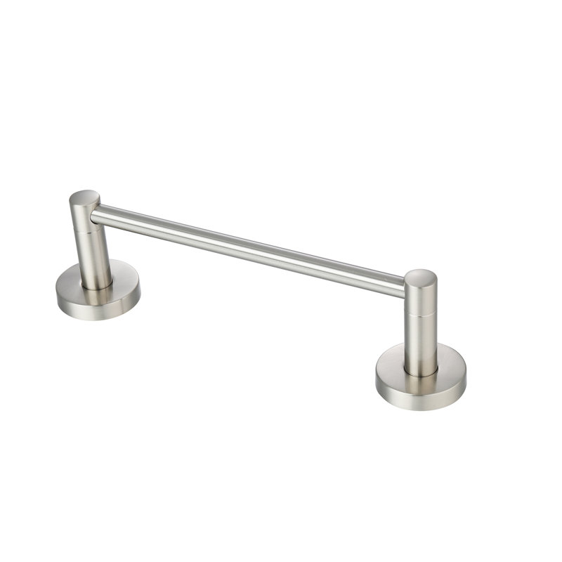 Azure - Single Towel Bar, 2.87" H x 10.55" W x 2.87" D, Satin Nickel