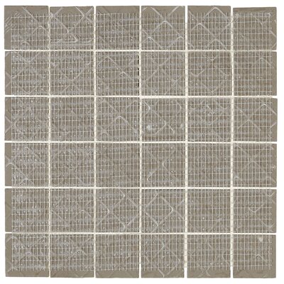 Haut Monde 2"" x 2"" Ceramic Mosaic Tile in Nobility White -  Daltile, HM0822MS1P1