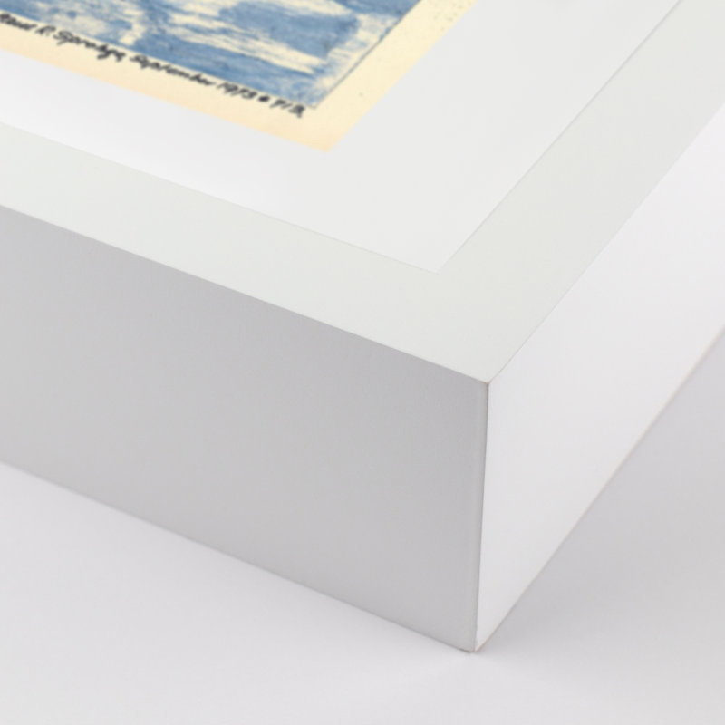 See Gulls Print, White, 24" H x 24" W x 1.5" D