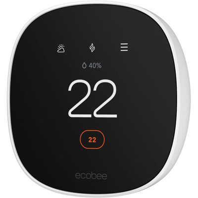 ecobee Smart Thermostat Essential Wi-Fi Smart Thermostat - White