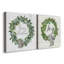 Snowberry Wreath - Ensemble de 2 reproductions d'art sur toiles tendues-768539483