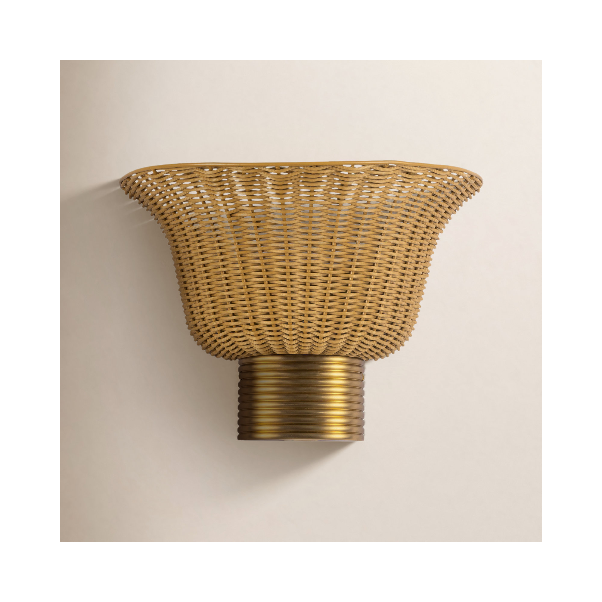 Billie 14-In Wall/Vanity Light, Gold