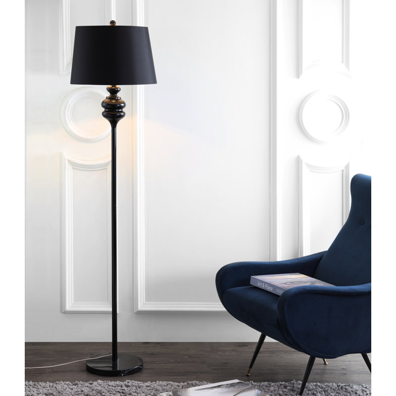 Wangaratta 67.5'' Traditional Floor Lamp, Black