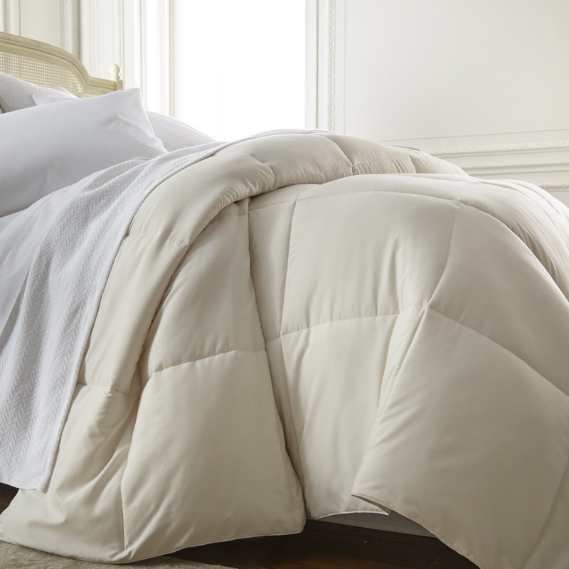 Édredon en duvet synthétique Simply Soft, Ivoire, Très grand