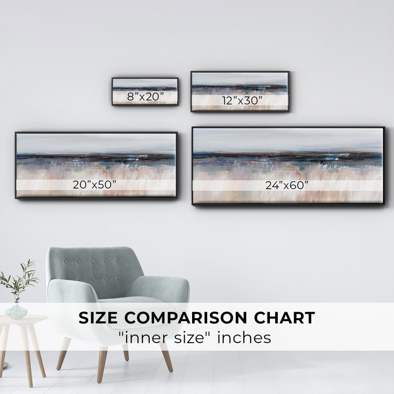 Tide at Dawn- Framed Canvas