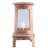 Rustic Lodge Copper Metal Fence Post Cap Light